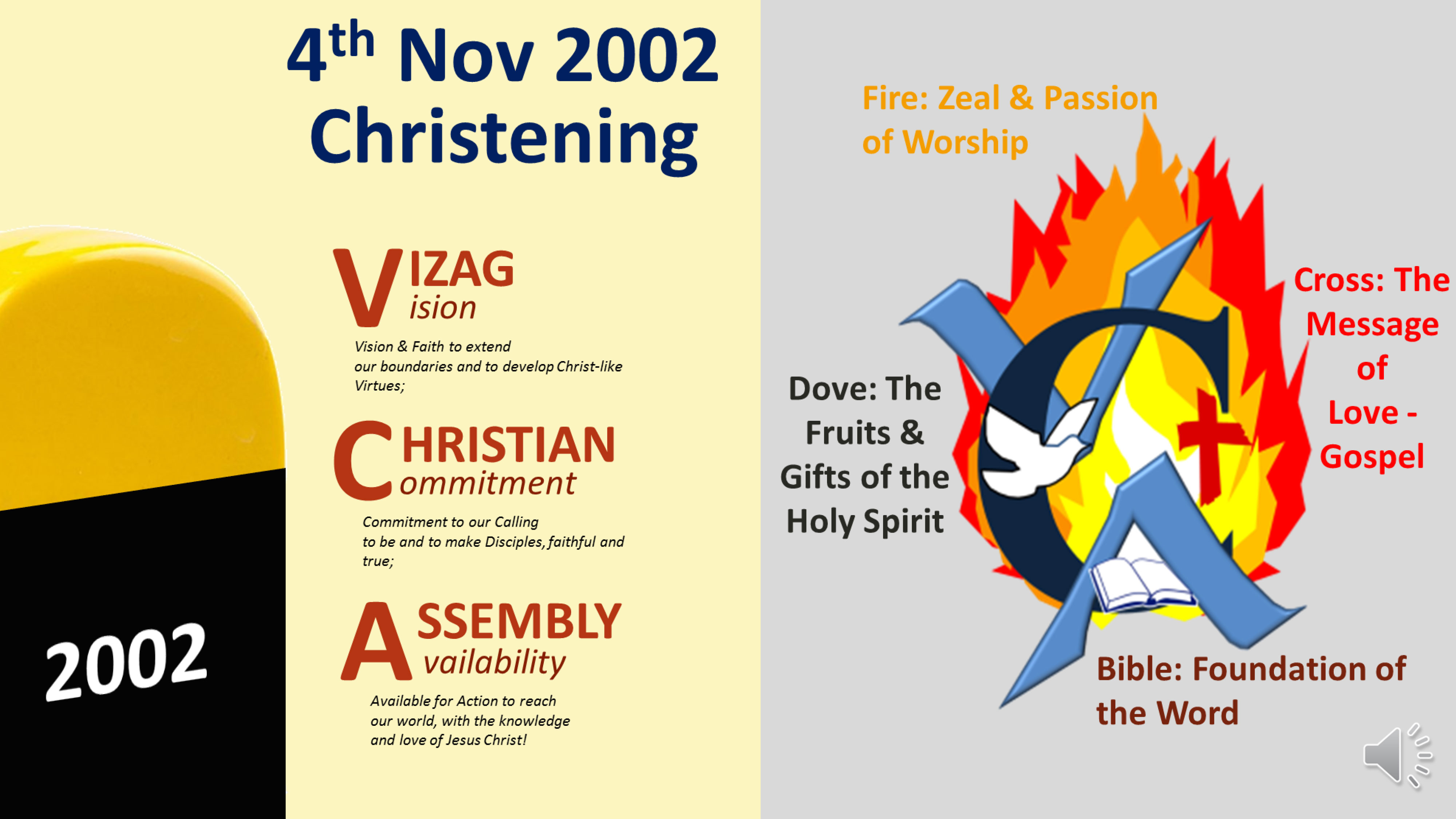 <p>The Beginning</p>
